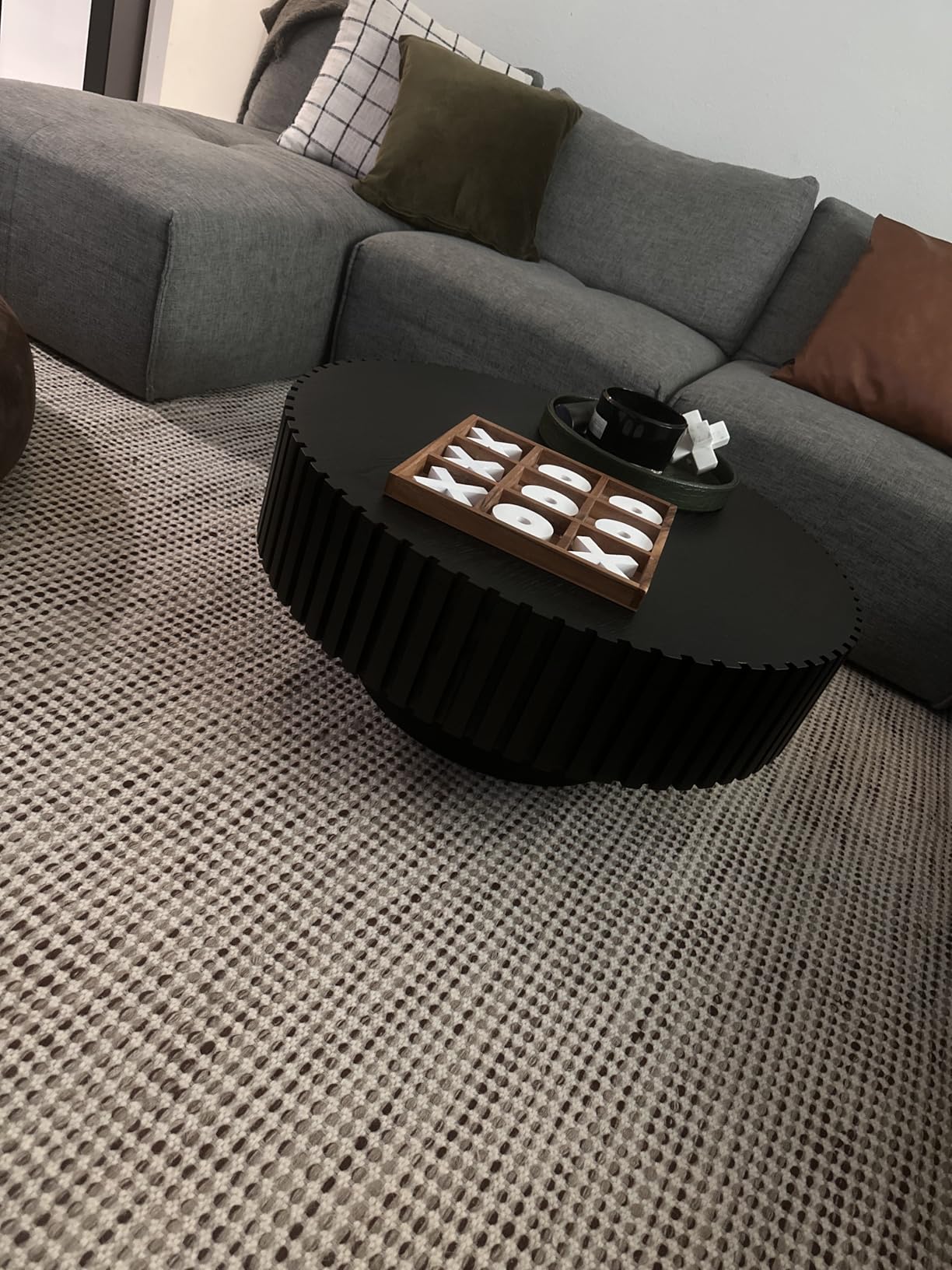 SAFAVIEH Vermont Collection Area Rug - 6' x 9', Brown & Ivory, Handmade Wool, Ideal for High Traffic Areas in Living Room, Bedroom (VRM805T) customer photo 2