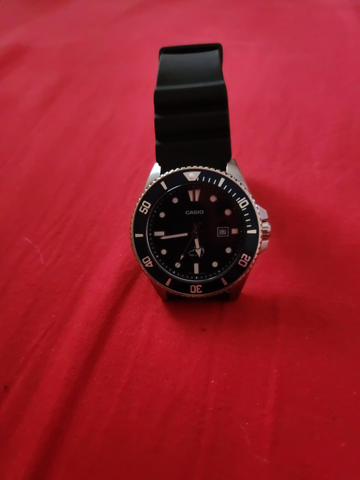 Casio Men's Quartz Sport Watch with Stainless Steel Strap, Silver-Tone, 22 (Model: EFV620D-1A2V) customer photo 2