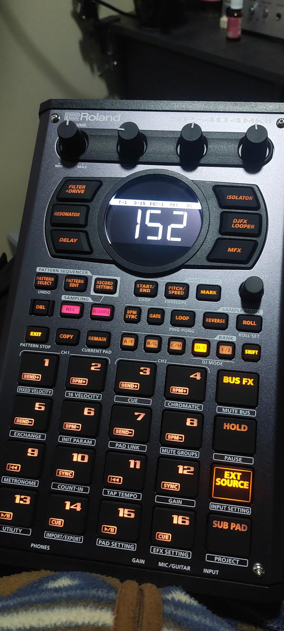 Roland SP-404MKII Creative Sampler and Effector | The Legendary SP-404 Beat Maker with Some Serious Upgrades | Fast workflow | 16GB Internal Storage | 32-Voice Polyphony | 160 Samples Per Project customer photo 1