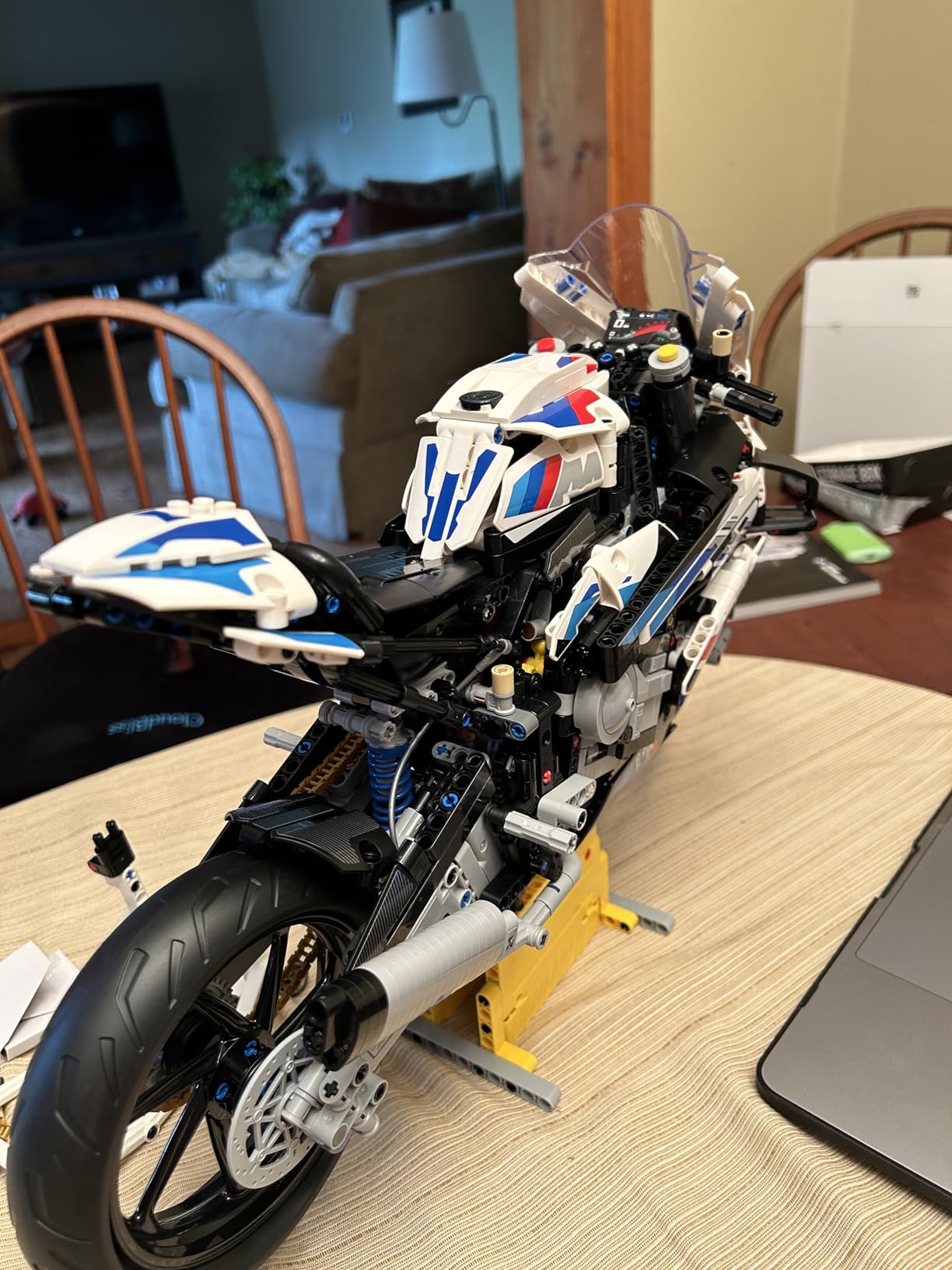 LEGO Technic BMW M 1000 RR 42130 Motorcycle Model Kit for Adults, Build and Display Set with Authentic Features, Motorcycle Gift Idea customer photo 1