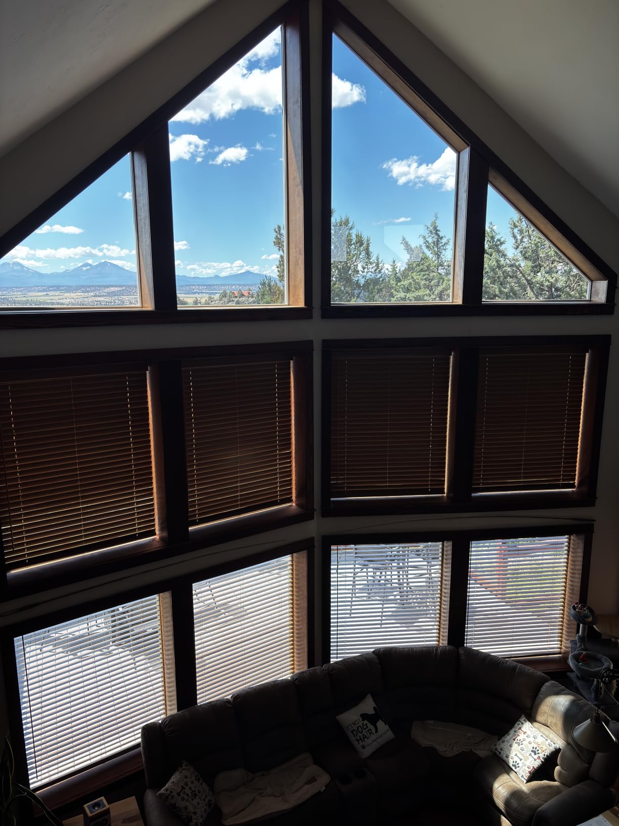 TailorView Customizable 2 Inch Wood Cordless Horizontal Blinds, Rosewood customer photo 2