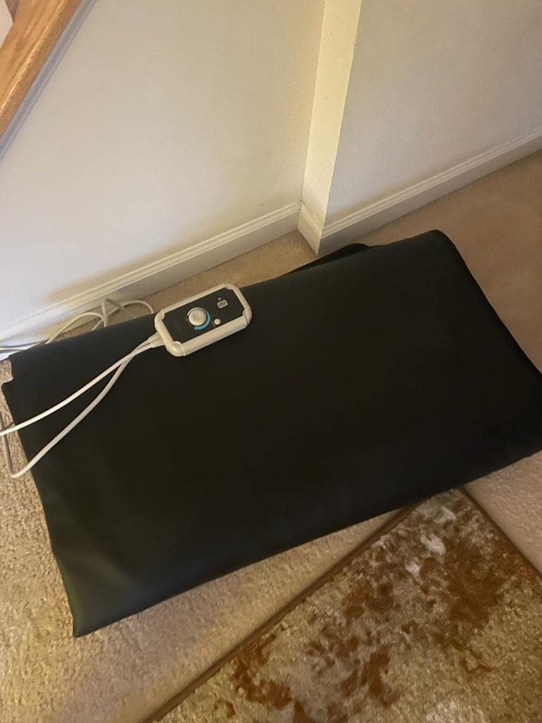 HigherDOSE Infrared Sauna Blanket - Sauna Blanket with Low EMF for Personal Sauna at Home - Portable Infrared Sauna for Full-Body Detox, Muscle Recovery & Glowing Skin - Home Spa Experience customer photo 1