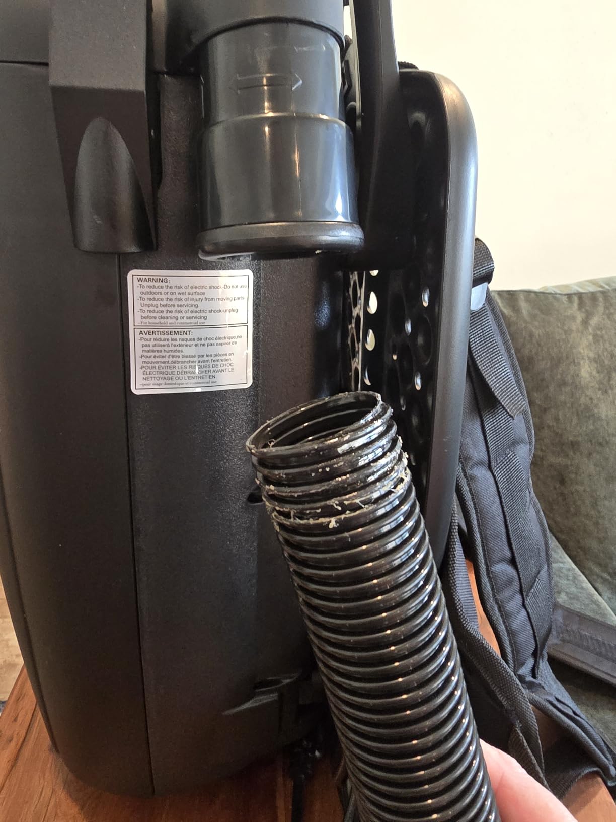 Atrix Ergo Backpack Canister Vacuum, Portable Cleaner with Attachments for Professional and Residential Use, VACBP10 Premium Bundle customer photo 2