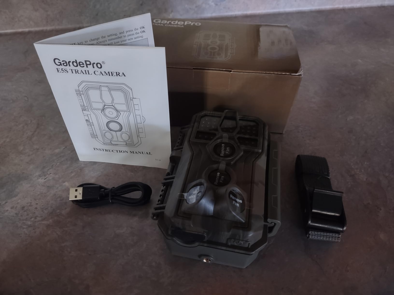 GardePro E5S Trail Camera, 64MP Photo & 1296P HD Video | 0.1s Trigger, 100ft No-Glow Night Vision, Motion Activated, Non-Cellular, Non-WiFi customer photo 2