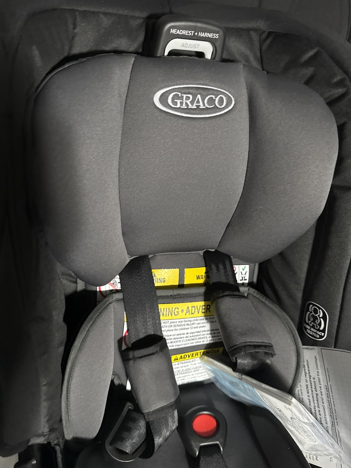 Graco SnugRide SnugFit DLX Infant Car Seat with Anti Rebound Bar for Extra Safety, SnugLock Easy Install Carseat, Maison customer photo 2