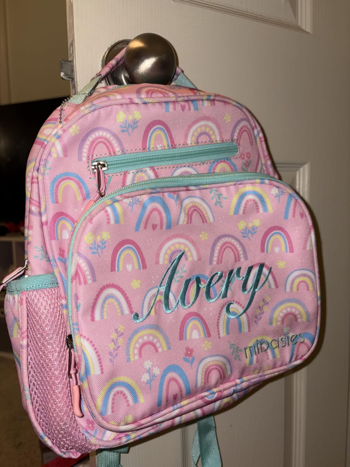 Toddler Backpack for Girls 2-4: Cute Kids Backpacks for Girls - Preschool Kindergarten Backpack - Rainbow Pink customer photo 1