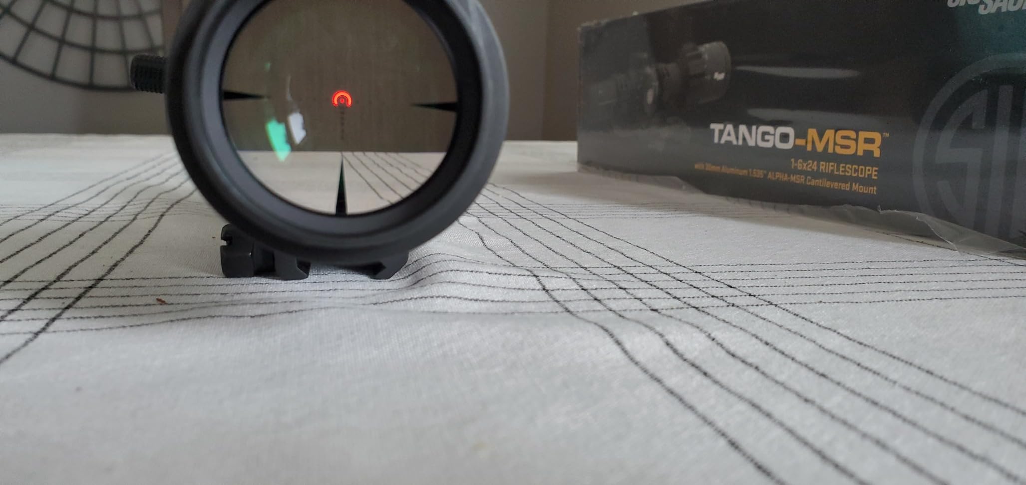 SIG SAUER Tango-MSR LPVO 1-6x24mm Waterproof Fogproof Hunting Riflescope customer photo 1