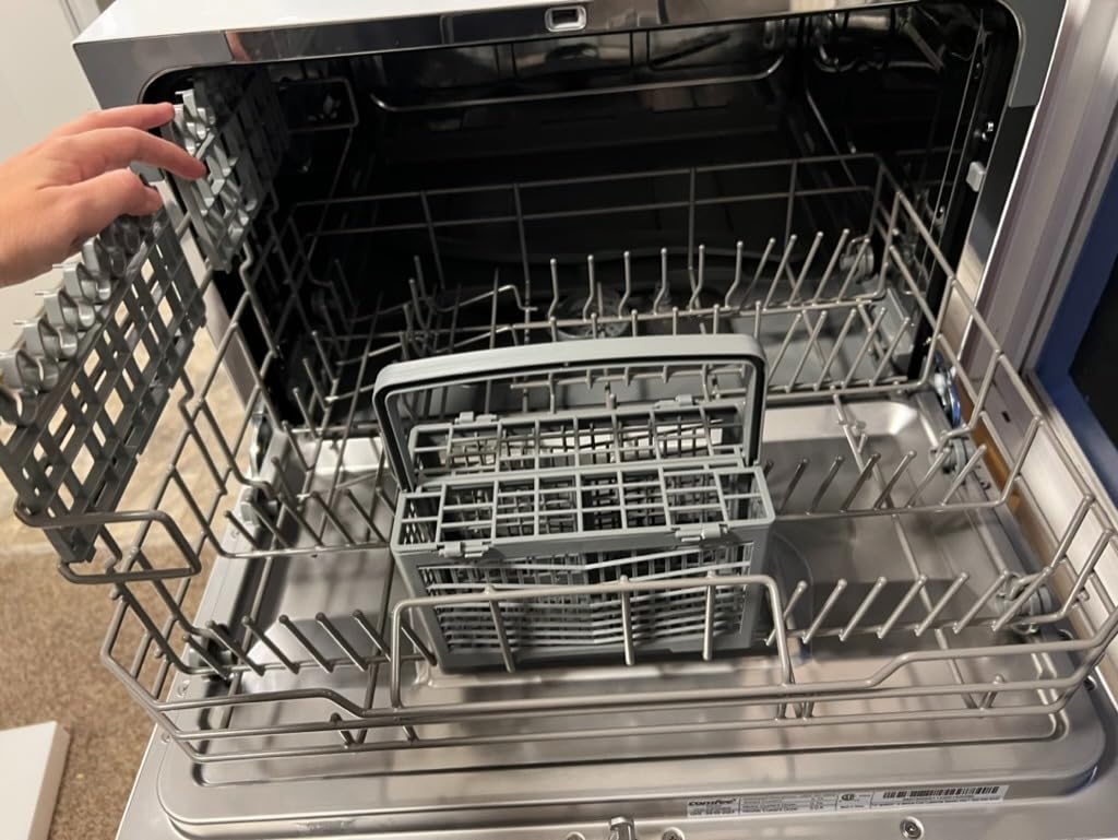 COMFEE' Countertop Dishwasher, Energy Star Portable Dishwasher, 6 Place Settings & 8 Washing Programs, Speed, Baby-Care, ECO & Glass, Dish Washer for Dorm, RV & Apartment customer photo 2