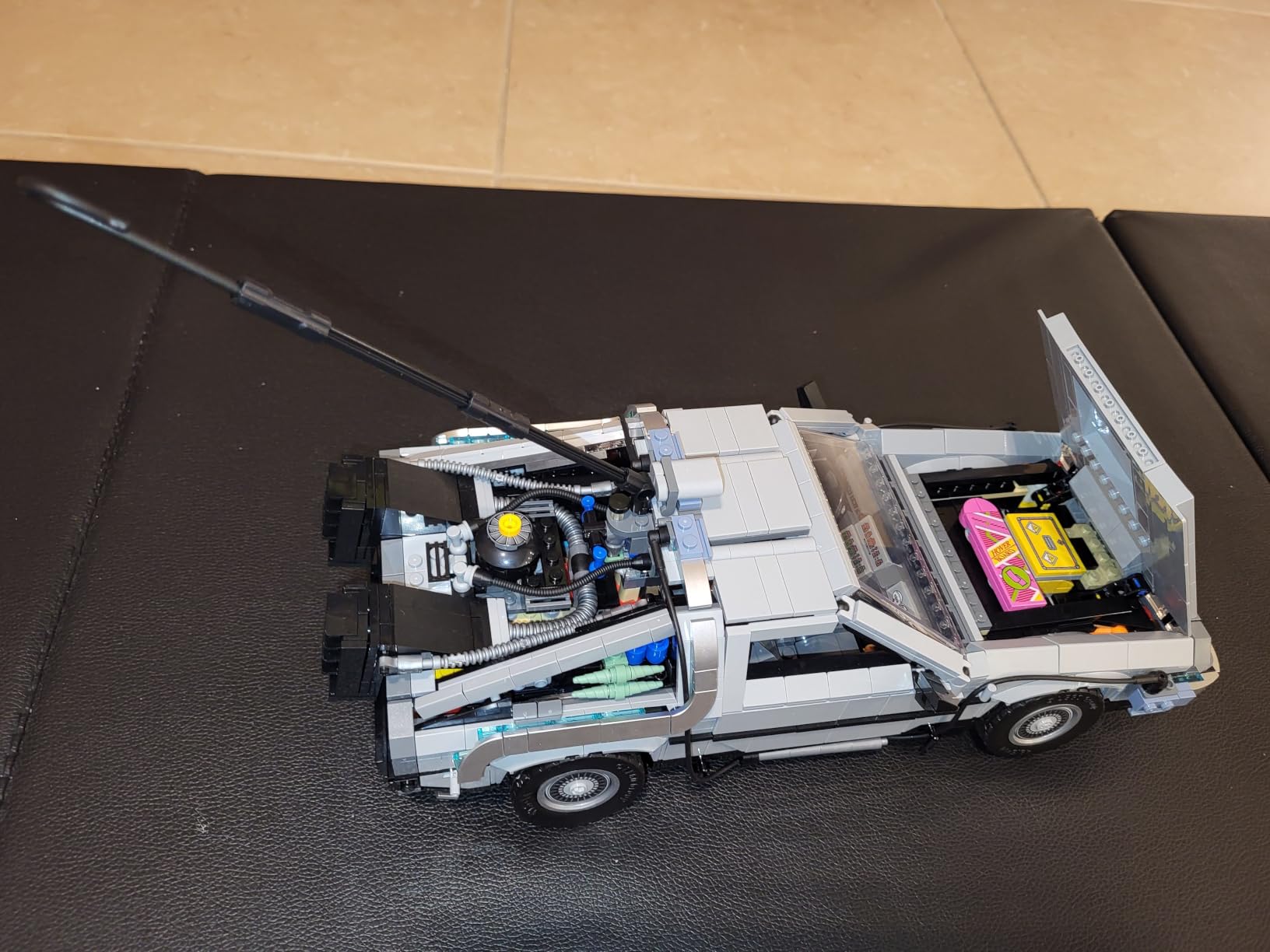LEGO Icons Back to the Future Time Machine 10300, Model Car Building Kit Based on the Delorean from the Iconic Movie, Perfect Build for Teens and Adults Who Love to Create customer photo 1