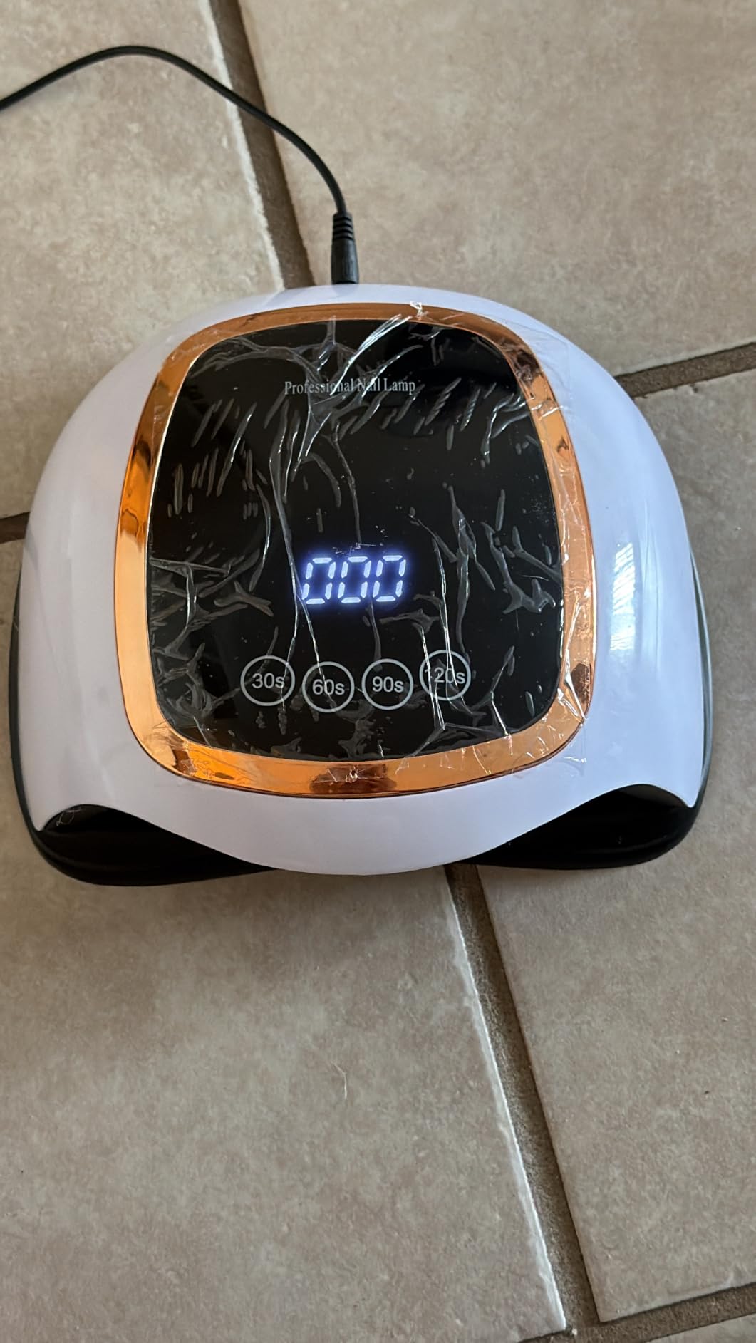 UV Nail Lamp, 180W LED Nail Dryer for Gel Polish, Touch Screen, 42 Beads | Auto Sensor Curing Light with LCD Display and 4 Timer Settings, Fast, Even Curing for Salon Use and Home DIY Manicure customer photo 2