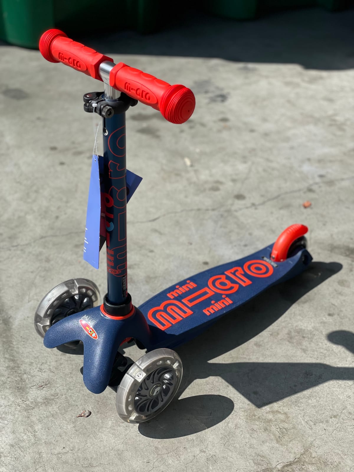 Micro Kickboard | Mini LED Kids Scooter for Ages 2-5 | Children up to 110 lbs | 3 Wheel Lean-to-Steer Design | Adjustable T Bar | Smooth Ride, Motion Activated PU LED Wheels | Swiss Design customer photo 2