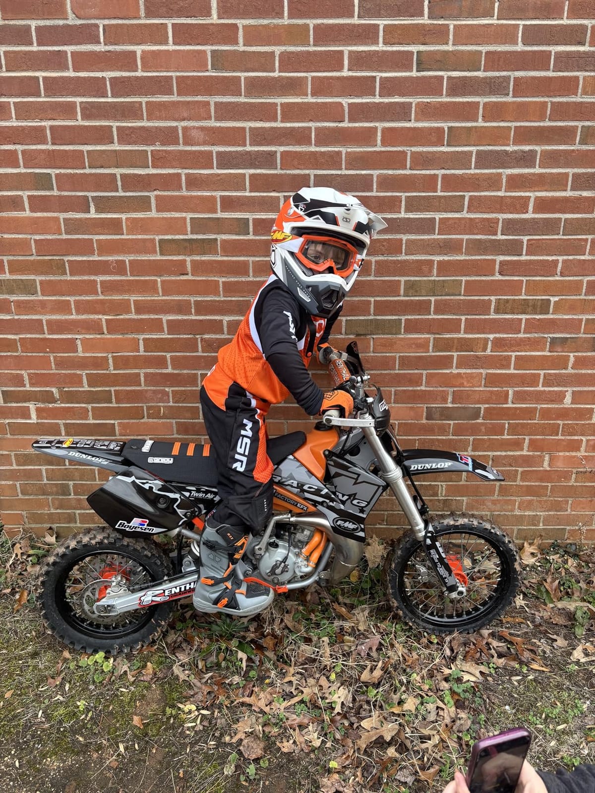 MSR Youth M3X Motocross Boots | Motorcycle Boots customer photo 2