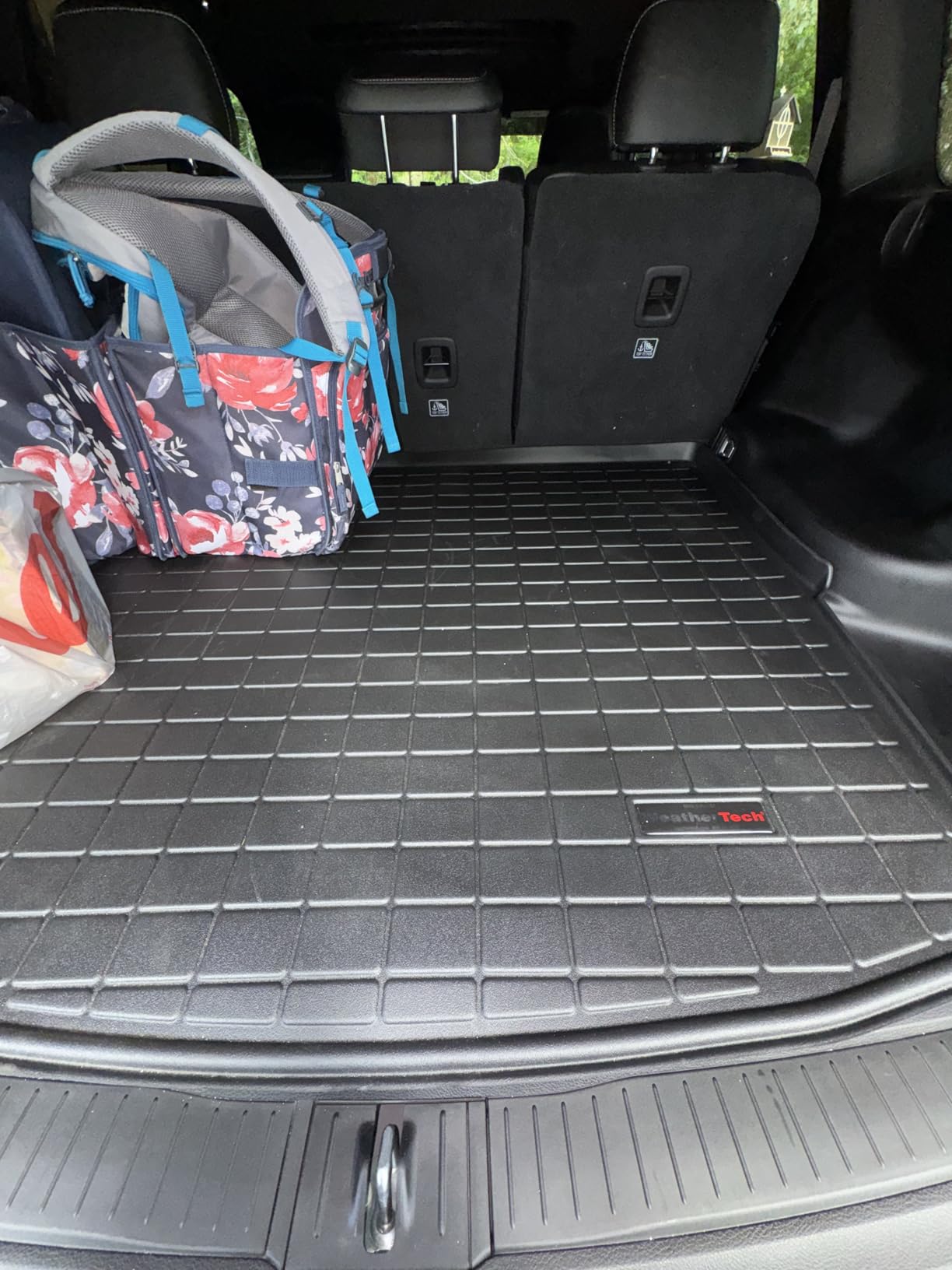 WeatherTech Cargo Trunk Liner for Jeep Grand Cherokee, Grand Cherokee 4xe - Behind 2nd Row (401517), Black customer photo 1