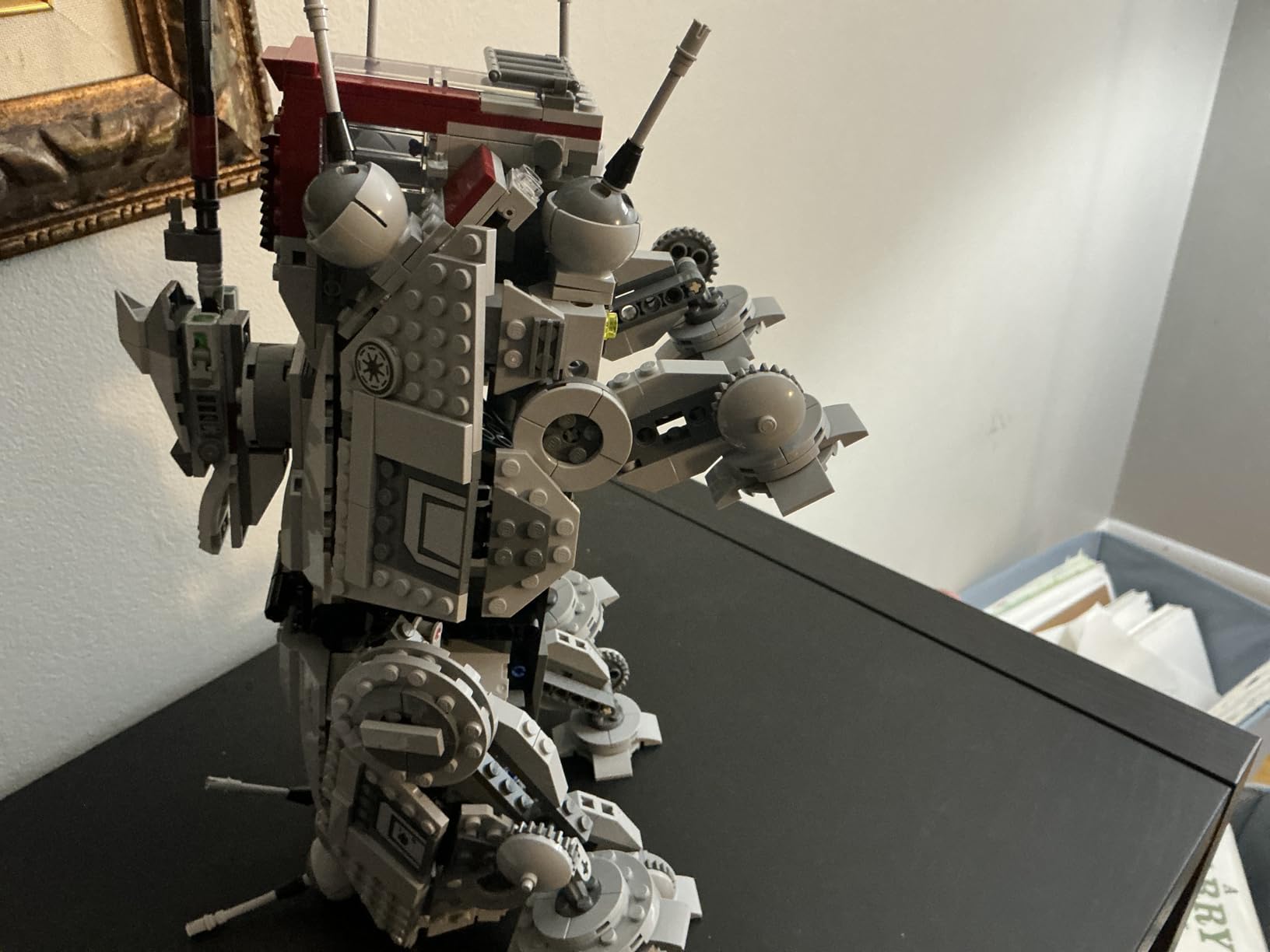LEGO Star Wars AT-TE Walker - Poseable Building Toy - Revenge of the Sith Set - Gift for Kids w/ 3 212th Clone Troopers, Dwarf Spider & Battle Droid Figures - 75337 customer photo 2