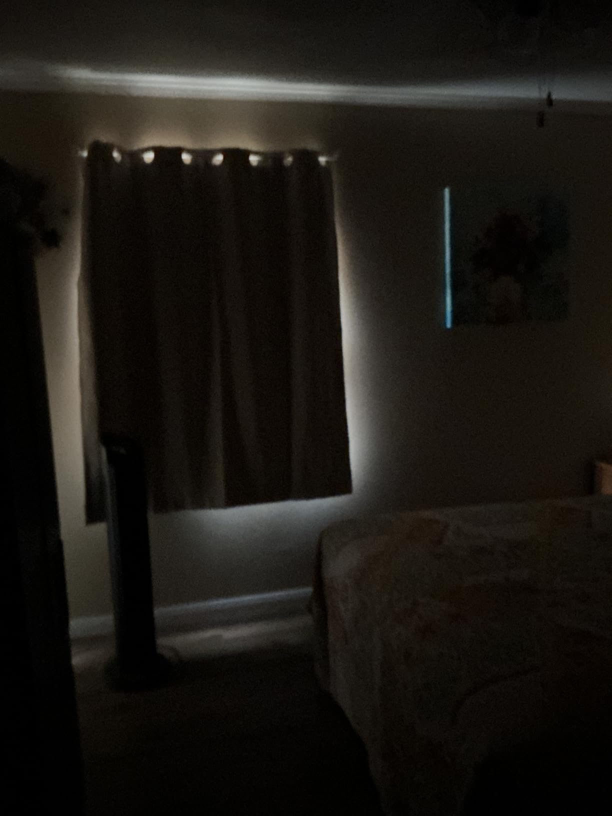 ChrisDowa 100% Blackout Curtains for Bedroom 63 Inch Long with Black Liner | 2 Thick Layers, Thermal Insulated, Grommet, Window Treatment, Living Room Drapes, 2 Panels Set, Light Grey, 42 x 63 Inch customer photo 2