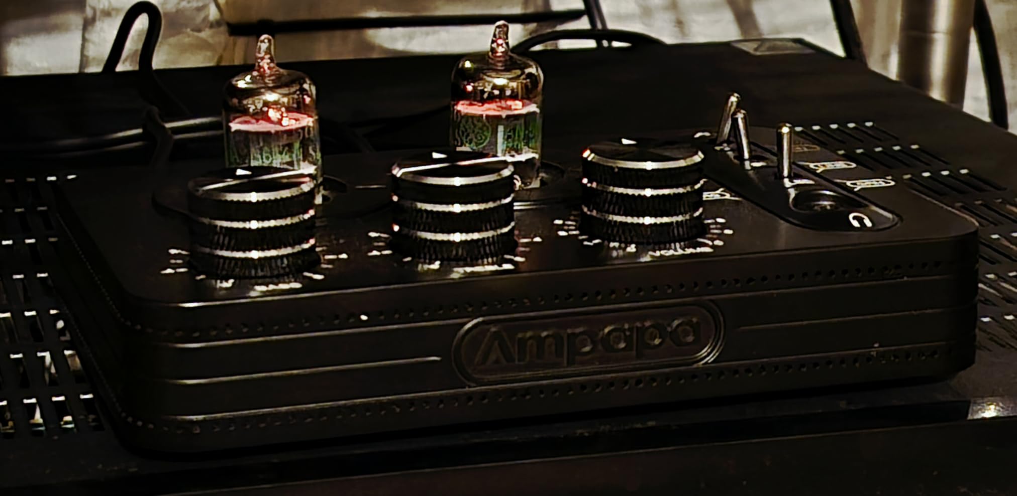A1 Vacuum Tube Phono Preamp, Headphone Amp, Hi-Fi Audiophile Preamplifier for MM Turntable Record Player with Tone Control for Home Stereo Audio System customer photo 2