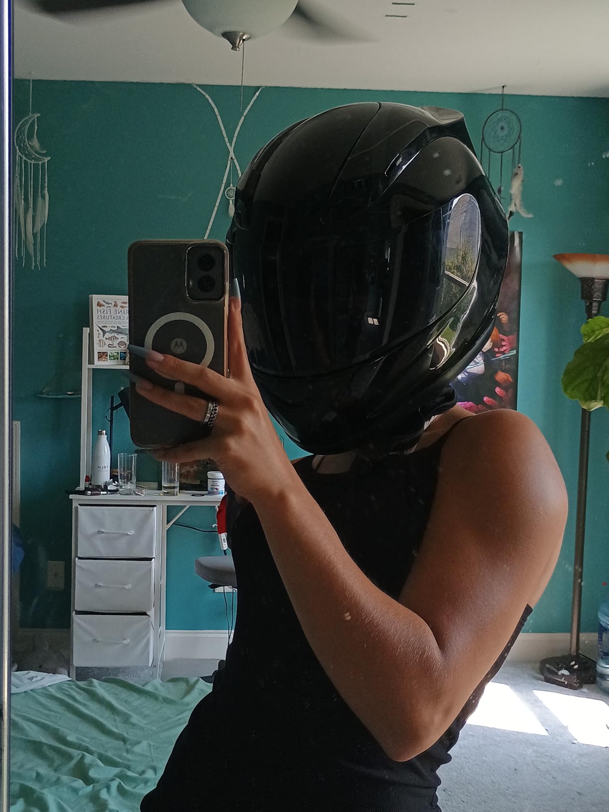 1STORM Motorcycle Bike Full FACE Helmet Mechanic customer photo 1