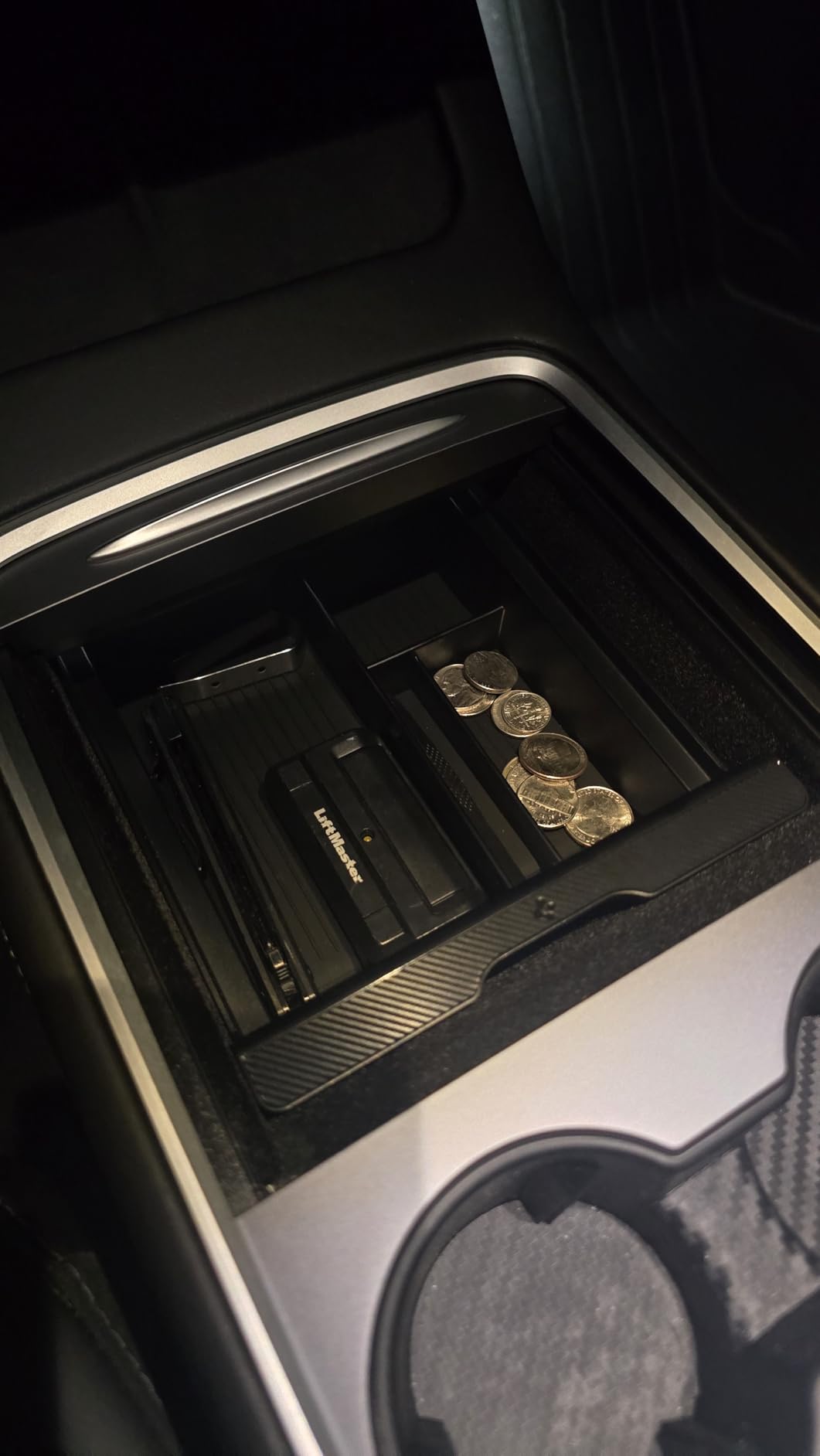 Spigen Center Console Organizer for Tesla Model Y (2021-2024) & Model 3 (2021-2023) [Not for Model Y Juniper 2025/26 and Model 3 Highland (2024/25)] customer photo 1