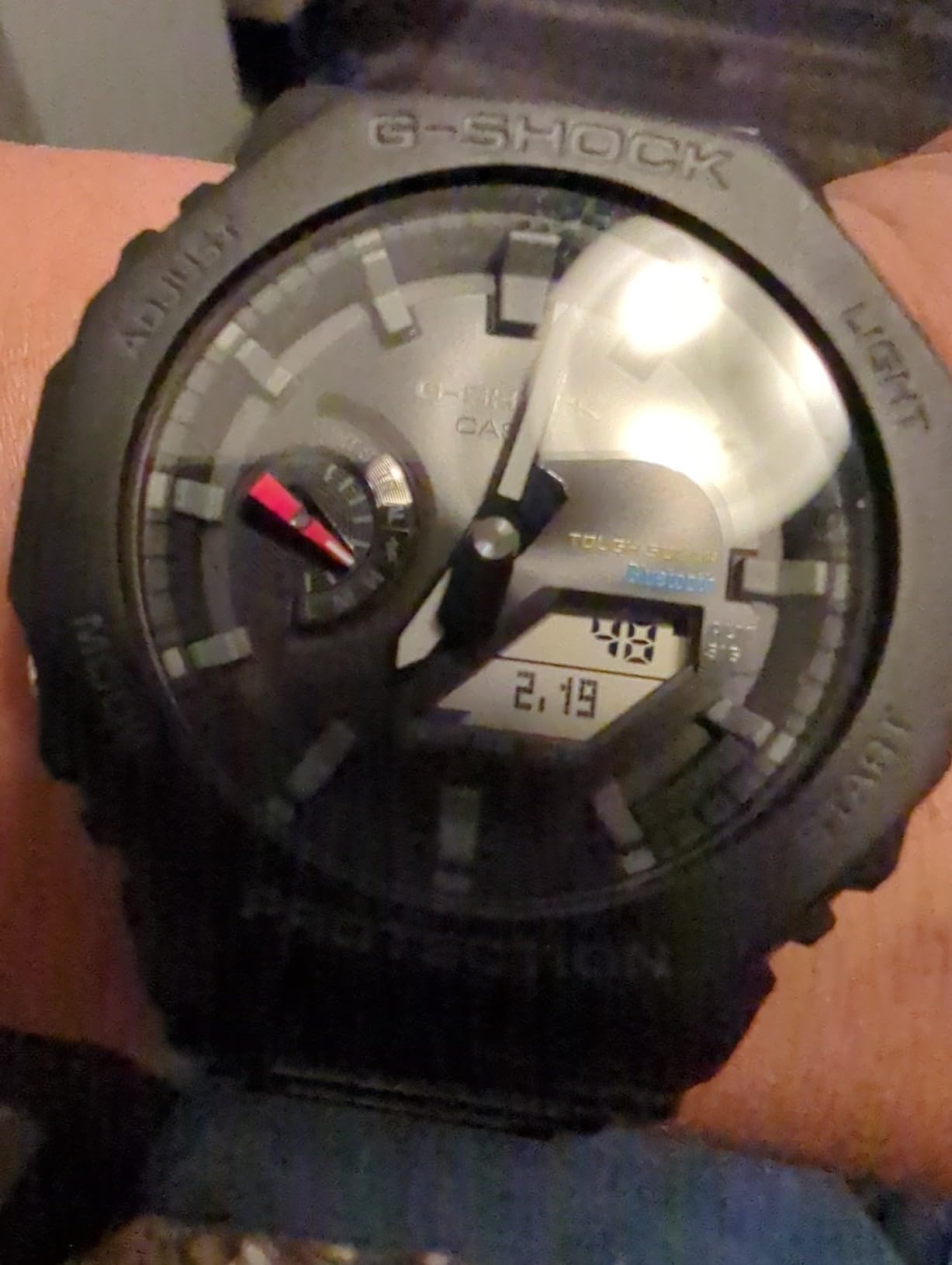 Casio G-Shock Analog-Digital Tough Solar Connected Black Watch | GAB2100-1A customer photo 1