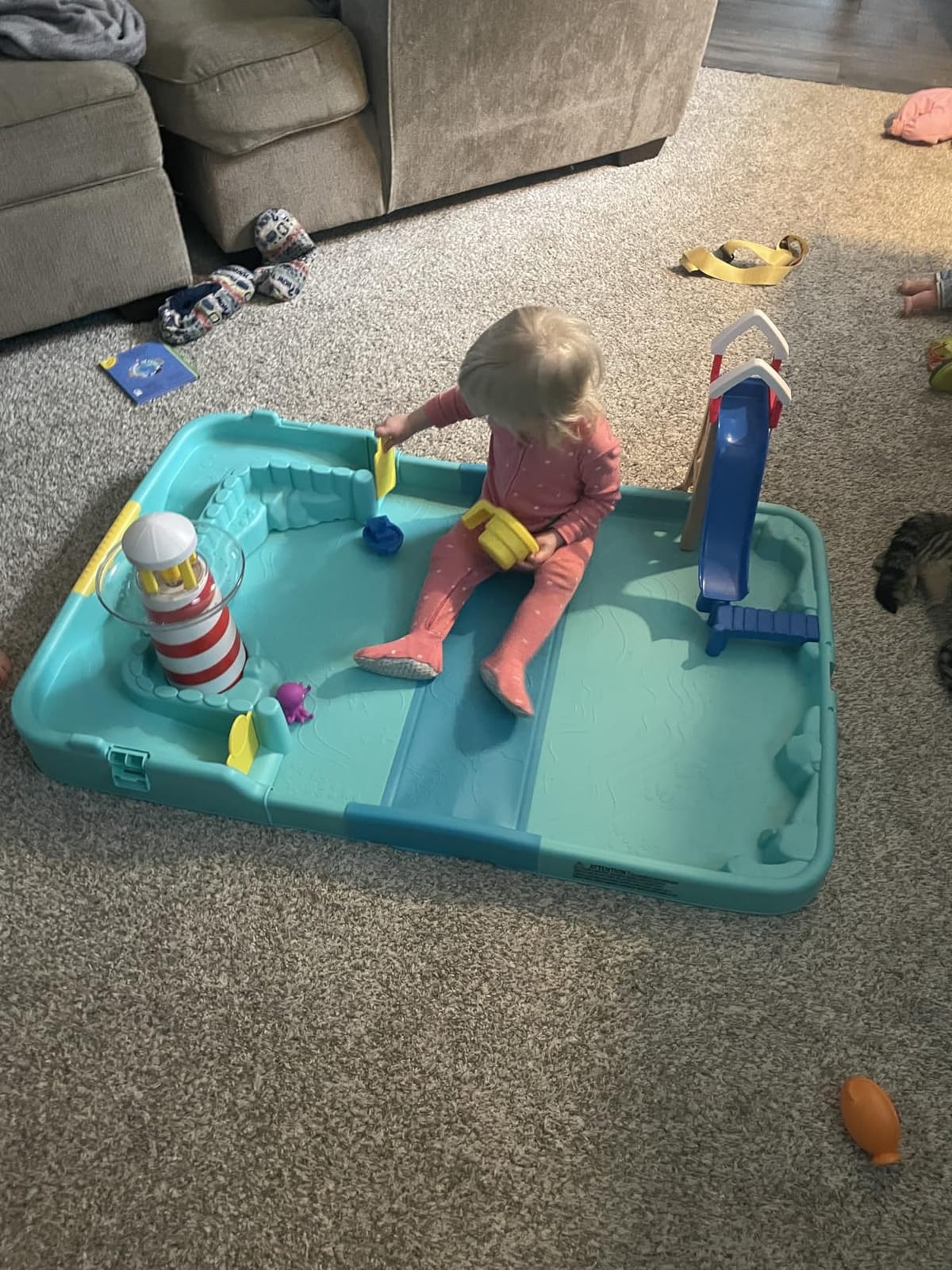 Little Tikes Splash Beach Water Table Splash Pad for Kids, Boys, Girls Ages 2+ Years customer photo 2