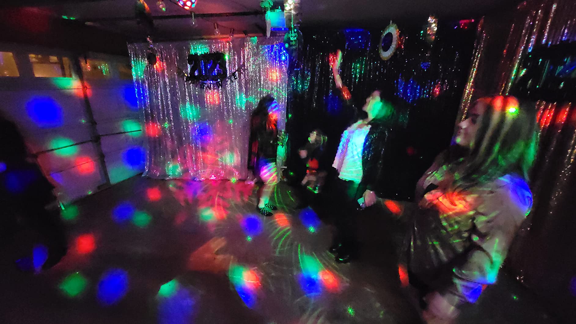 Party Lights Dj Disco Light Disco Ball Light LED Stage Strobe Lights Projector Sound Activated with Remote Control for Parties Club Bar Holiday Christmas Dance Gift Birthday Xmas Wedding Home Decor customer photo 2