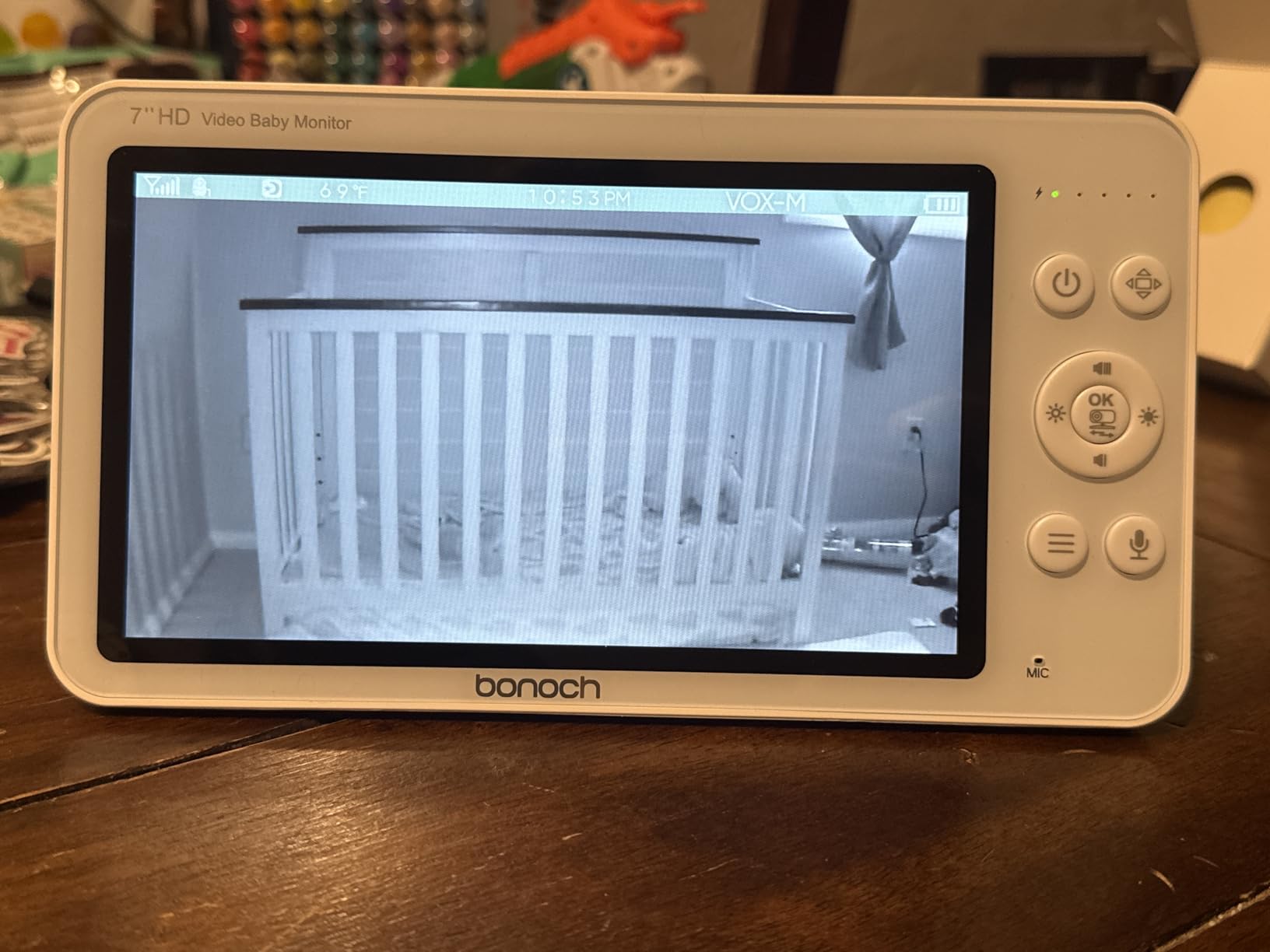 bonoch V2.0 1080P Baby Monitor with 2 Cameras, 7