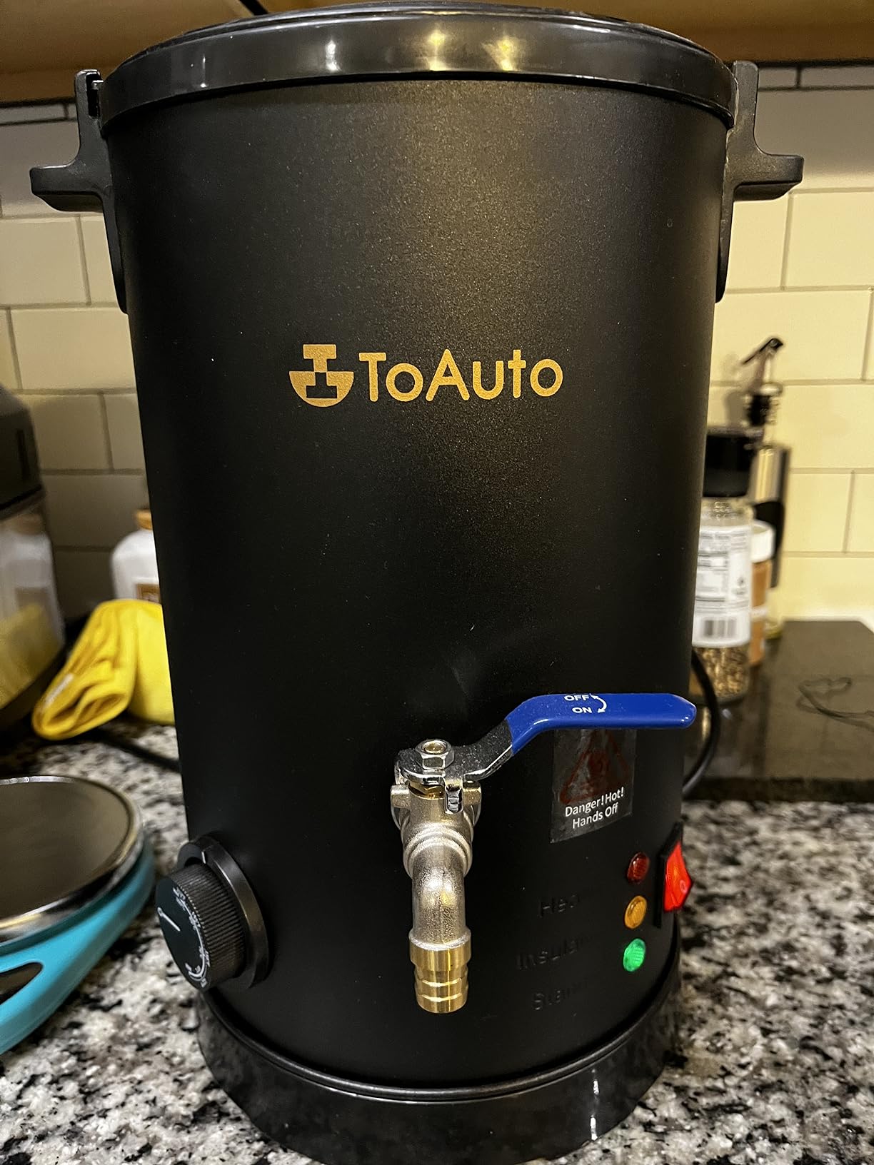 TOAUTO 10Lbs Wax Melter for Candle Making with Pour Spout & Temp Control | Candle Wax Melting Pot, No Cloggy and Easy Clean Up customer photo 1