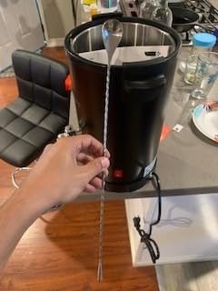 TOAUTO 10Lbs Wax Melter for Candle Making with Pour Spout & Temp Control | Candle Wax Melting Pot, No Cloggy and Easy Clean Up customer photo 2