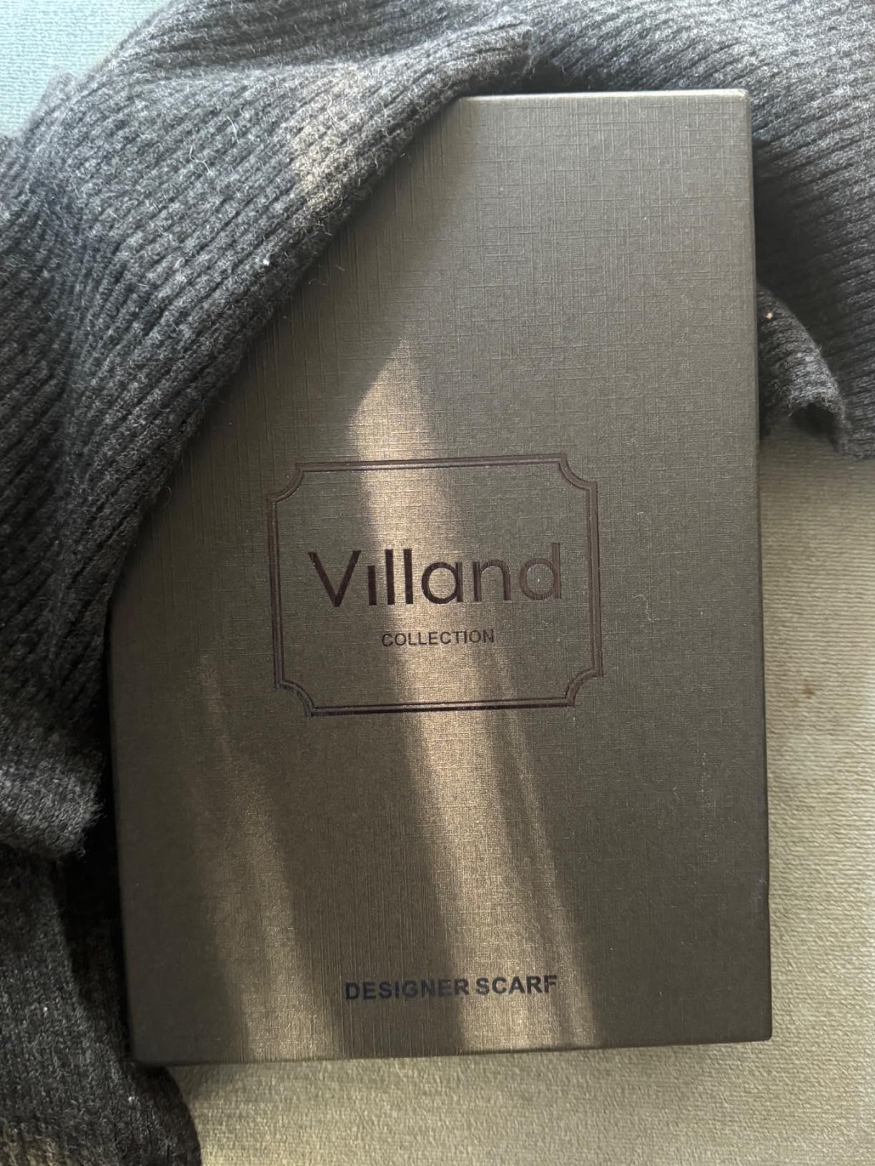 100% Cashmere Scarf for Women and Men, Luxury Lightweight Cashmere Wrap Scarf with Gift Box customer photo 2