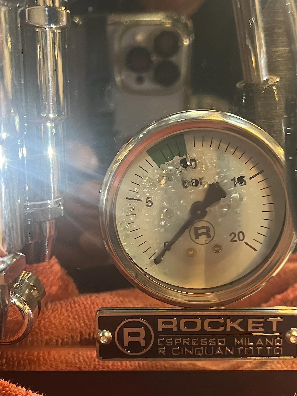 Rocket Espresso R58 Cinquantotto Espresso Machine, Stainless Steel customer photo 1