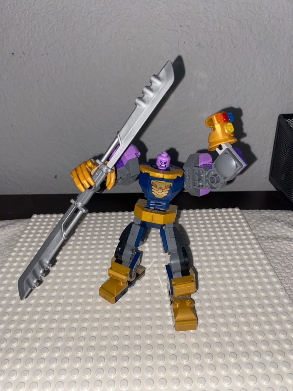LEGO Marvel Thanos Mech Armor 76242, Avengers Action Figure Set, Building Toy with Infinity Gauntlet & Stones, Collectable Super Hero Gift for Boys and Girls Ages 6 Plus customer photo 1