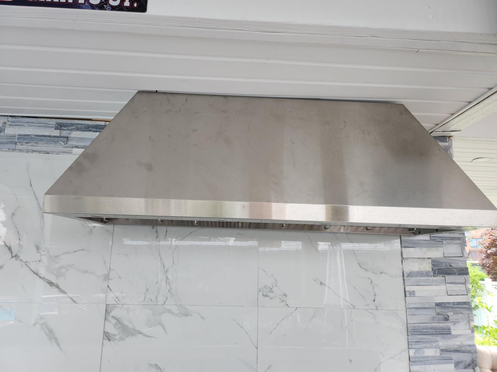 CT Copper Tailor 60 Inch Built-in Range Hood Vent Insert, 1260 CFM, Ducted | Stainless Steel Kitchen Hood, 4-Speed Exhaust Fan, LED Lights, Dishwasher-safe Baffle Filters customer photo 1