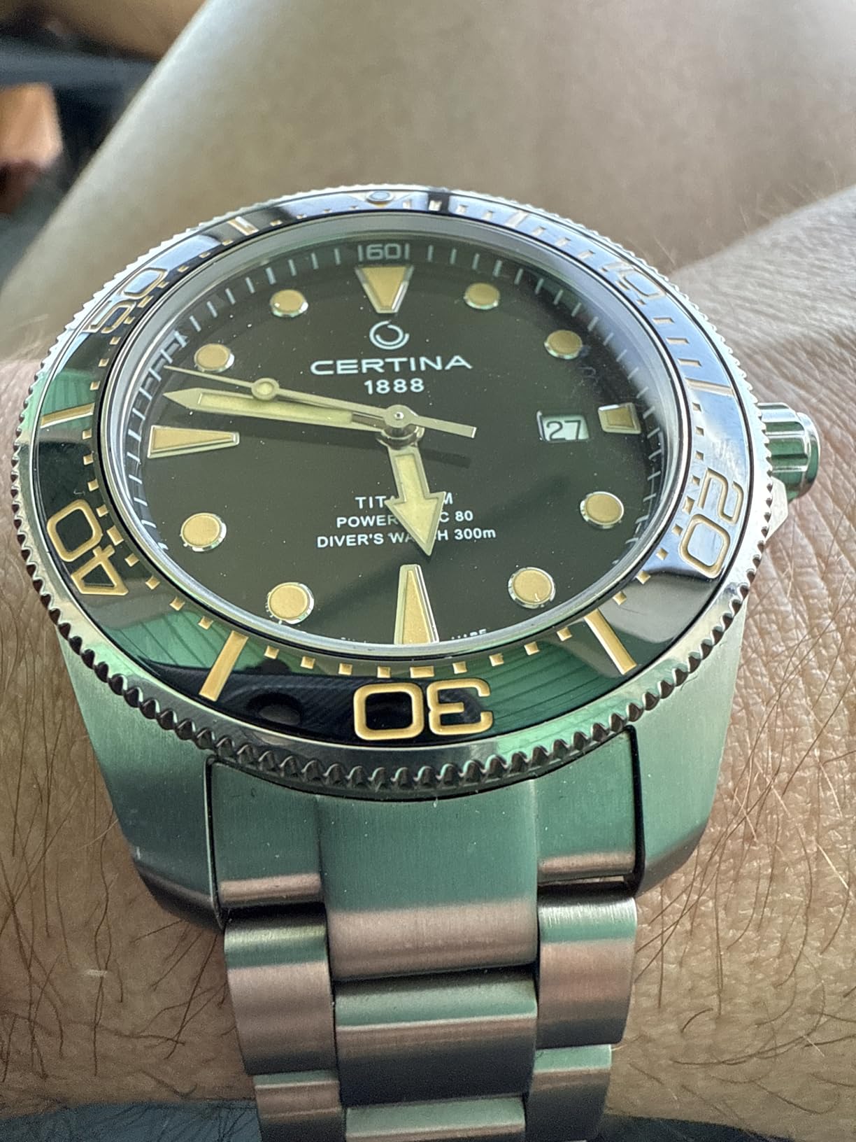 Certina DS Action Diver 43mm Titanium Swiss Automatic Diving Watch customer photo 1