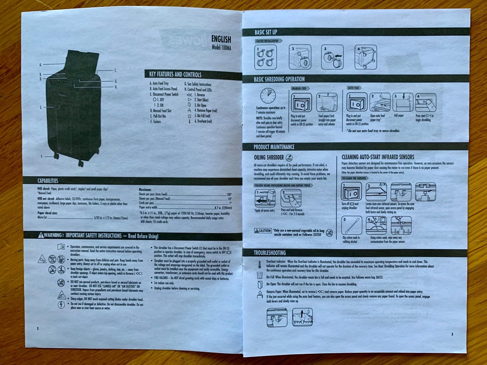 Fellowes AutoMax 100MA 100-Sheet Micro-Cut Autofeed 2-in-1 Paper Shredder for Office/Small Office customer photo 2