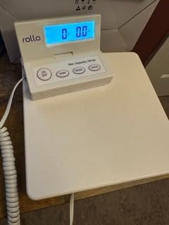 Rollo Shipping Scale for Packages - Digital Shipping Postal Scale (110 Lb Max) - Hold and Tare Functions - Includes AC Adapter and 2X AAA Batteries customer photo 2