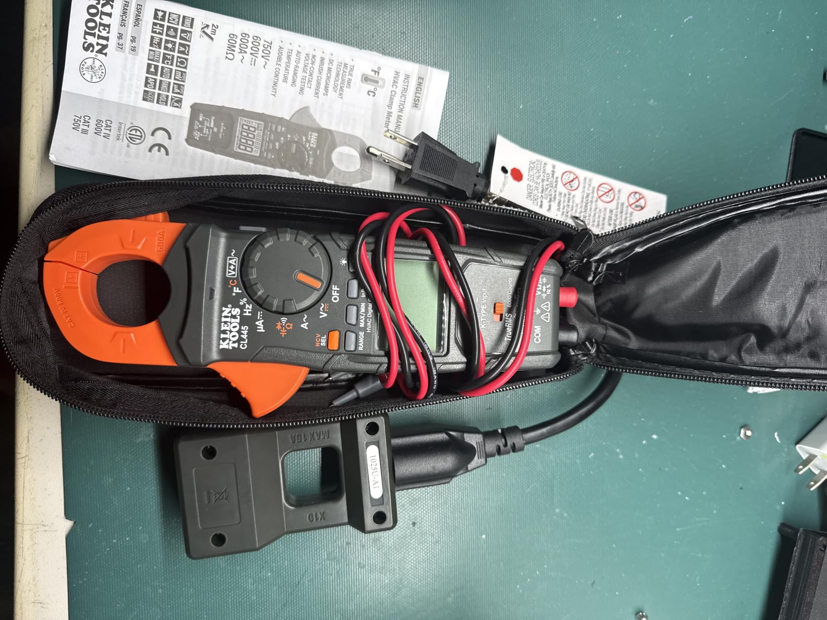 Klein Tools CL445 HVAC Clamp Meter customer photo 1
