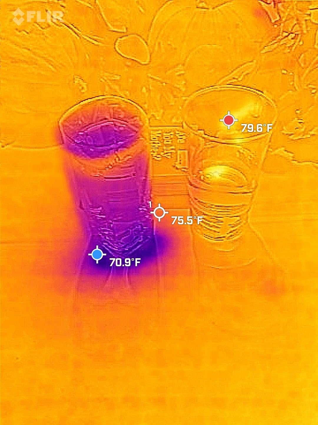 FLIR Edge Pro Wireless Thermal Imaging Camera, iOS/Android, 480x360 | Bluetooth, MSX, 160x120 native IR, smartphone/tablet, IGNITE cloud, 2m drop, USB cable customer photo 1