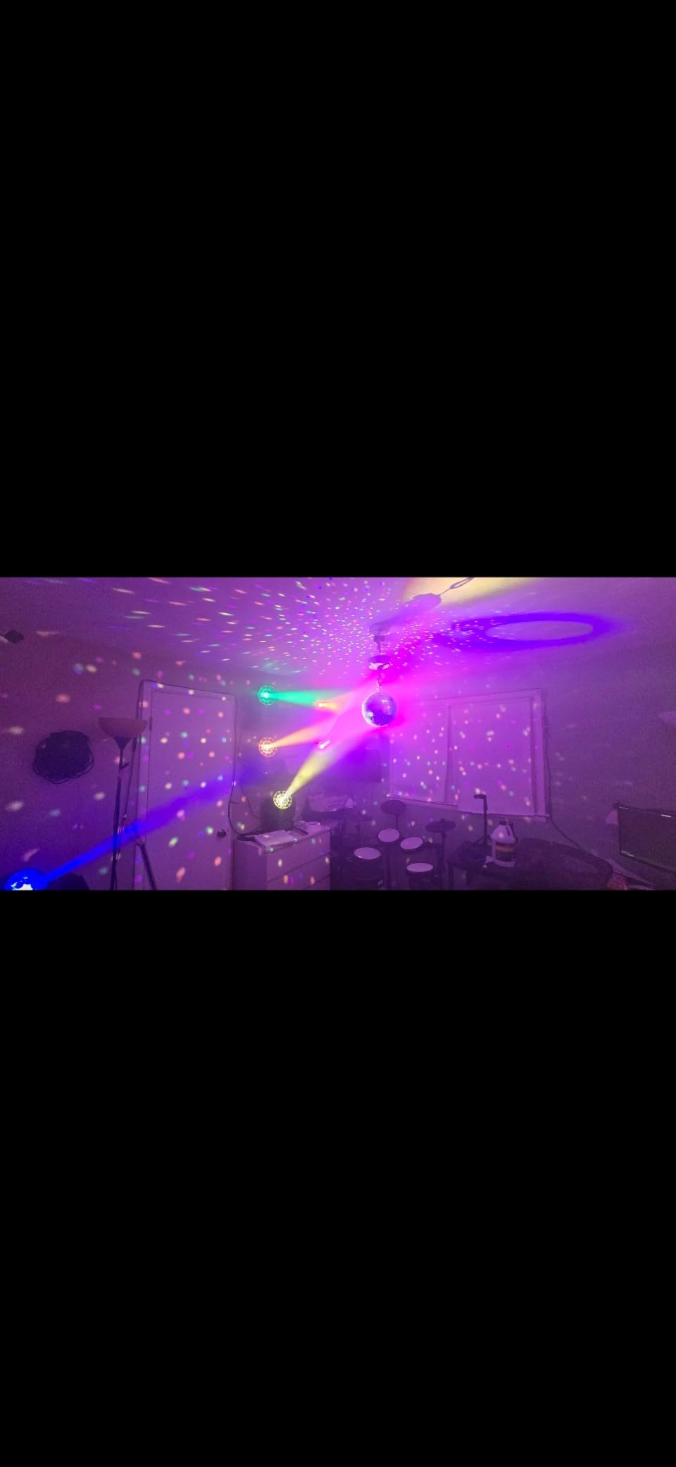 SHEHDS Moving Head Light LED 19x15W RGBW 4in1 Stage Lights | Beam/Wash/Zoom Effect, Professional DMX512 & Sound Activated Control DJ Lights for Party Wedding Disco and Nightclub customer photo 2