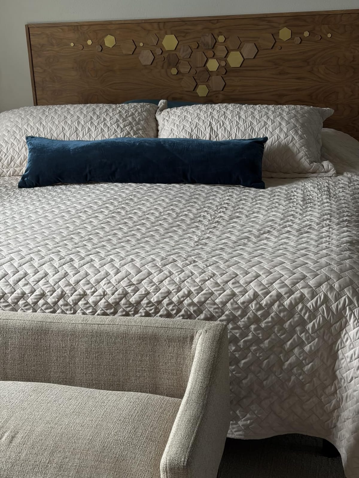 Bedsure Queen Size Quilt, Lightweight Comforter Set, Mineral Blue Bedspread | Coverlet, Basket Weave, All-Season Comfort, Skin-Friendly Soft, Breathable, Machine Washable, 90x96, 3 Pcs customer photo 2