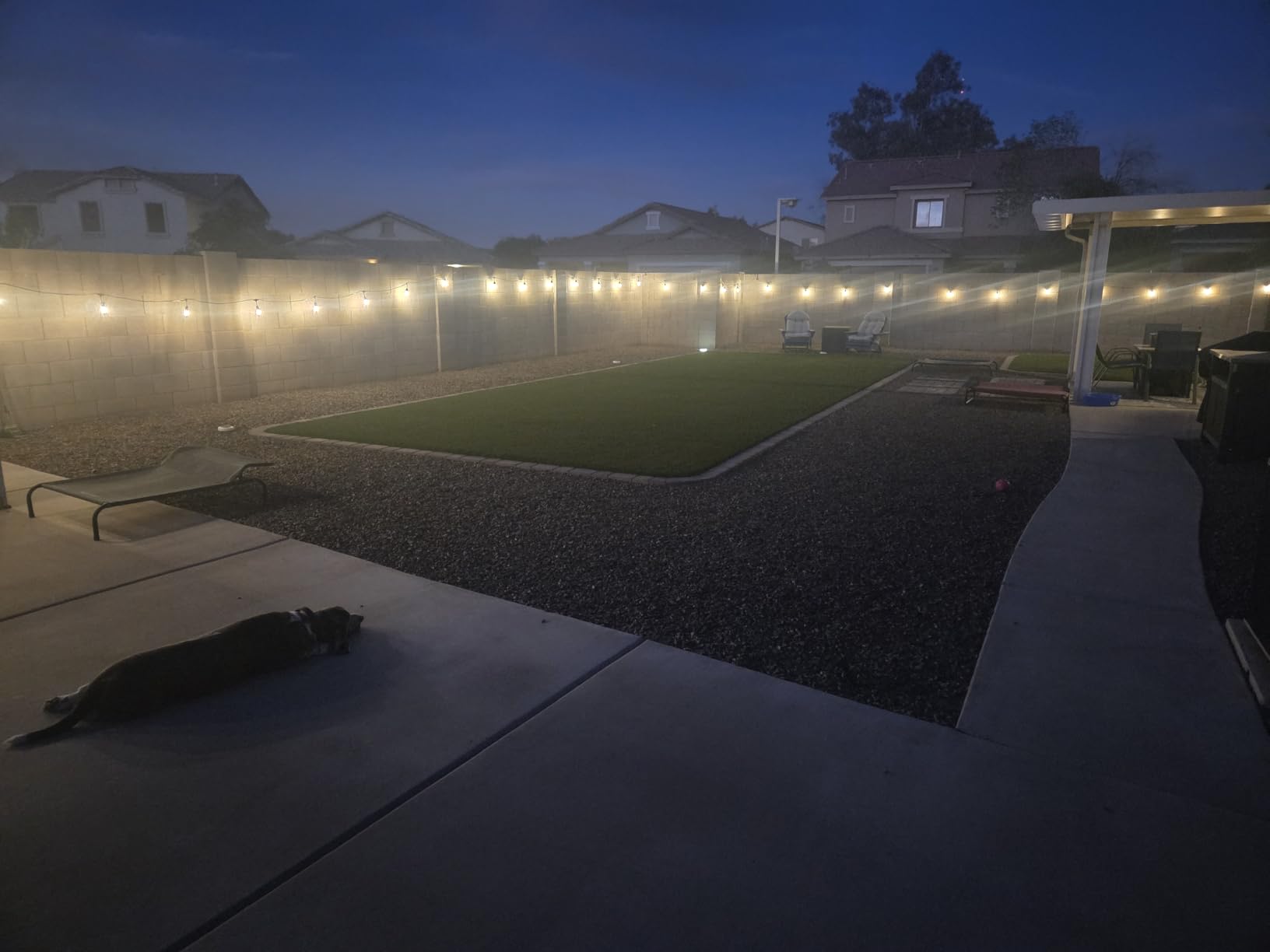 addlon LED Outdoor String Lights 72FT(36*2) Edison Vintage Weatherproof ETL | Commercial Grade Strand with Shatterproof Bulbs, Decorative Hanging Lights for Patio Backyard Garden Cafe Bistro Deck customer photo 2