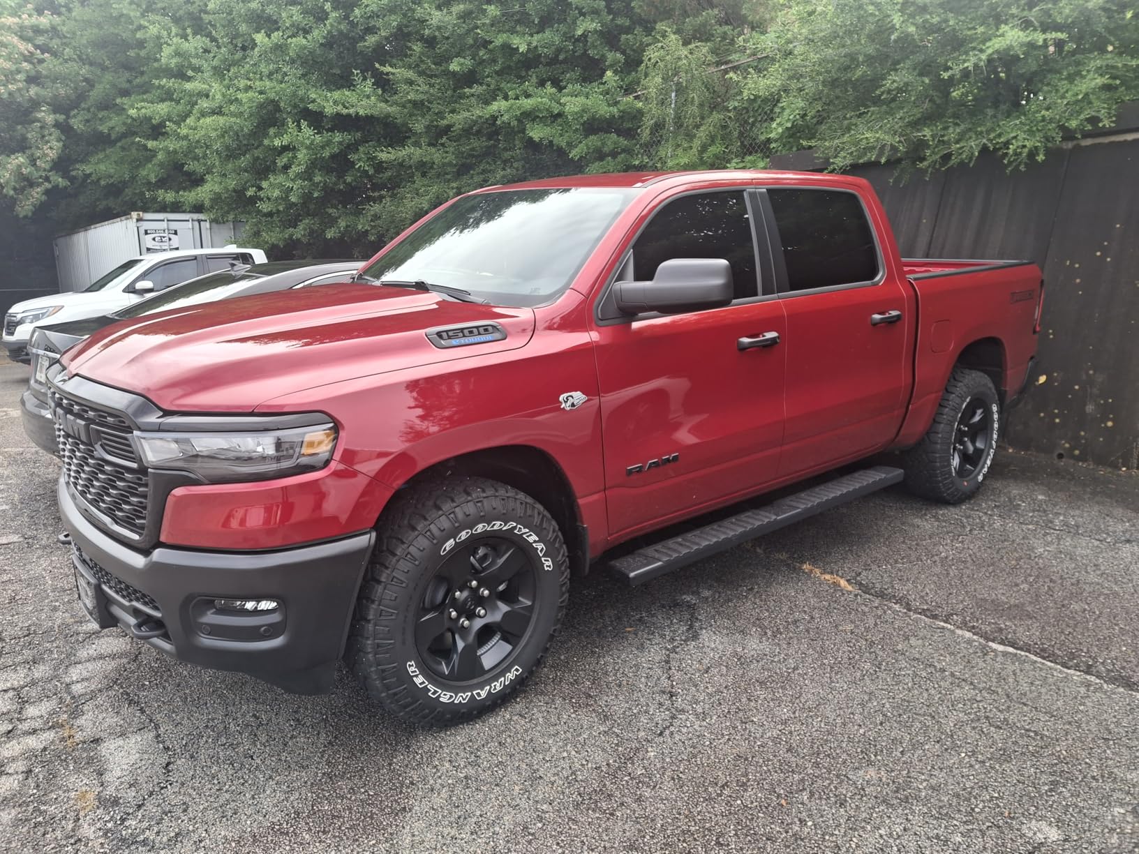 AUTOSAVER88 6 inches Running Boards Compatible with 2019-2026 Dodge Ram 1500 New Body Style Crew Cab with 4 Full-Size Doors, Ram Nerf Bars Side Steps (Exclude 2019-2026 Classic) customer photo 2