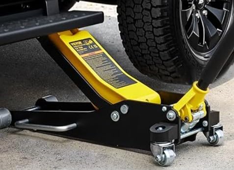 VEVOR 3 Ton Low Profile Aluminum & Steel Racing Floor Jack, Dual Pistons Quick Lift Pump, SUV customer photo 1