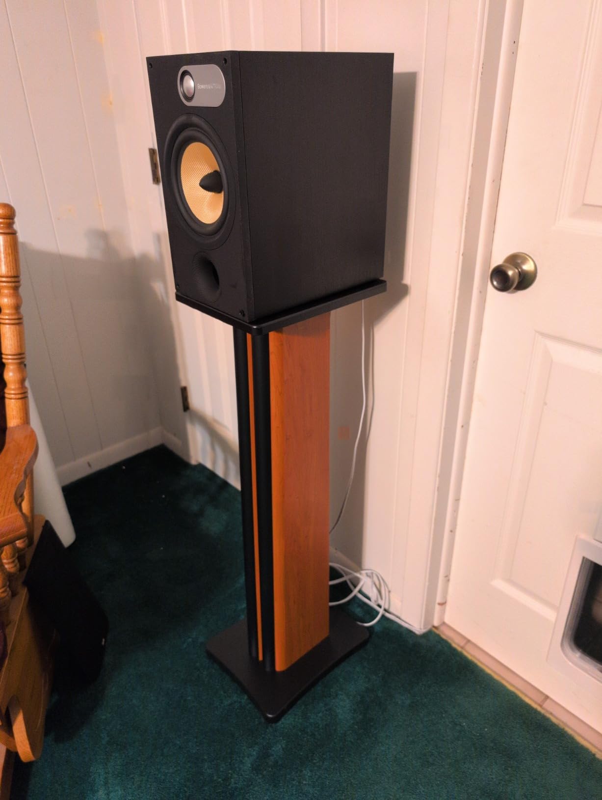 Rockville SS36D Dark Wood Grain 36