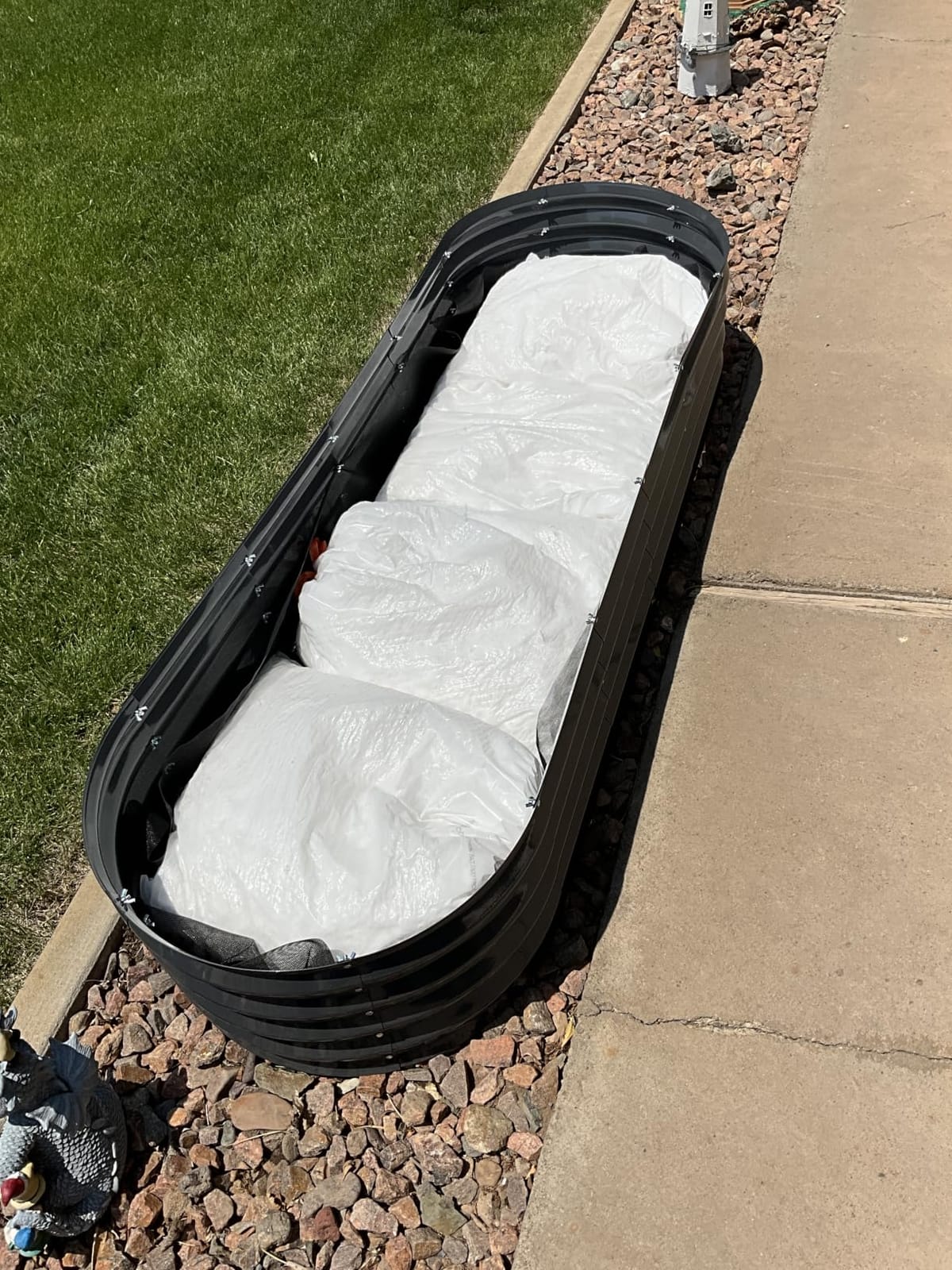 Utopia Home Galvanized Raised Garden Bed Kit 4x2x1ft, Planter Box Raised Garden Beds Outdoor, Easy Assembly Metal Raised Bed for Gardening Vegetables, Fruits, Flowers - Pack of 01 - Silver customer photo 2