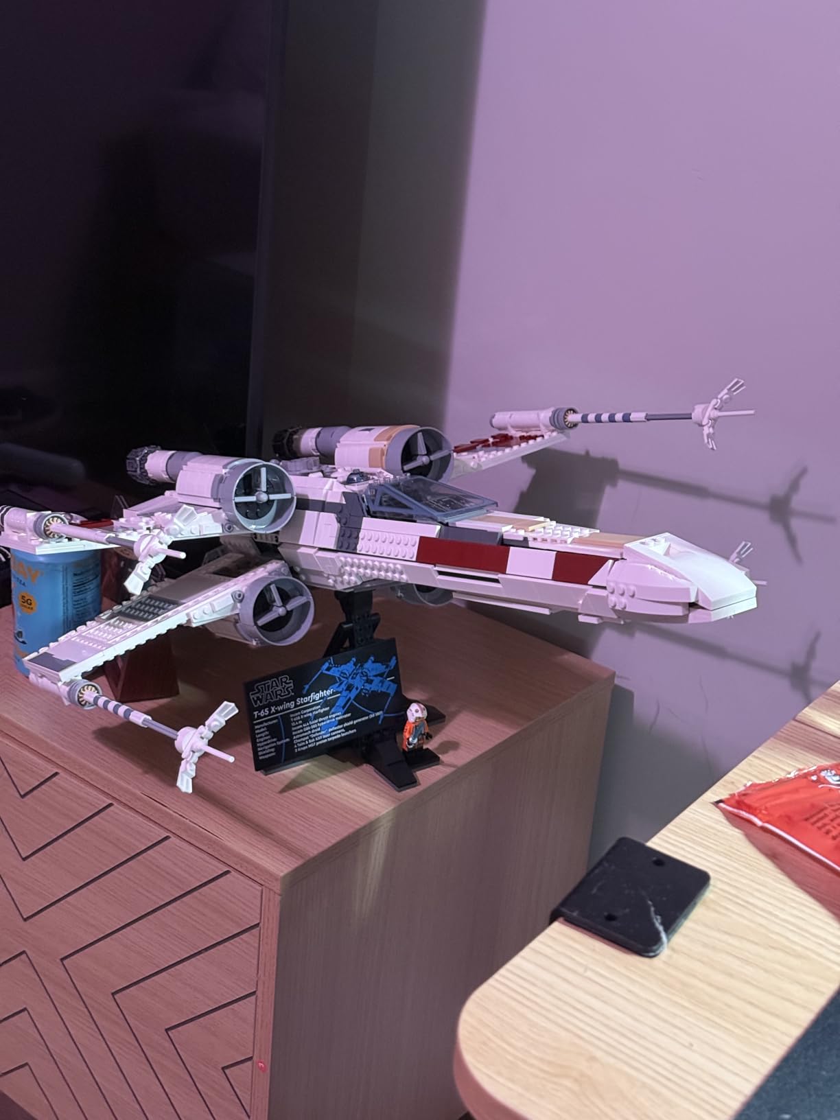 LEGO Star Wars Ultimate Collector Series X-Wing Starfighter Building Set for Adults, Star Wars Collectible for Build and Display with Luke Skywalker Minifigure, Fun Gift Idea for Fans, 75355 customer photo 2