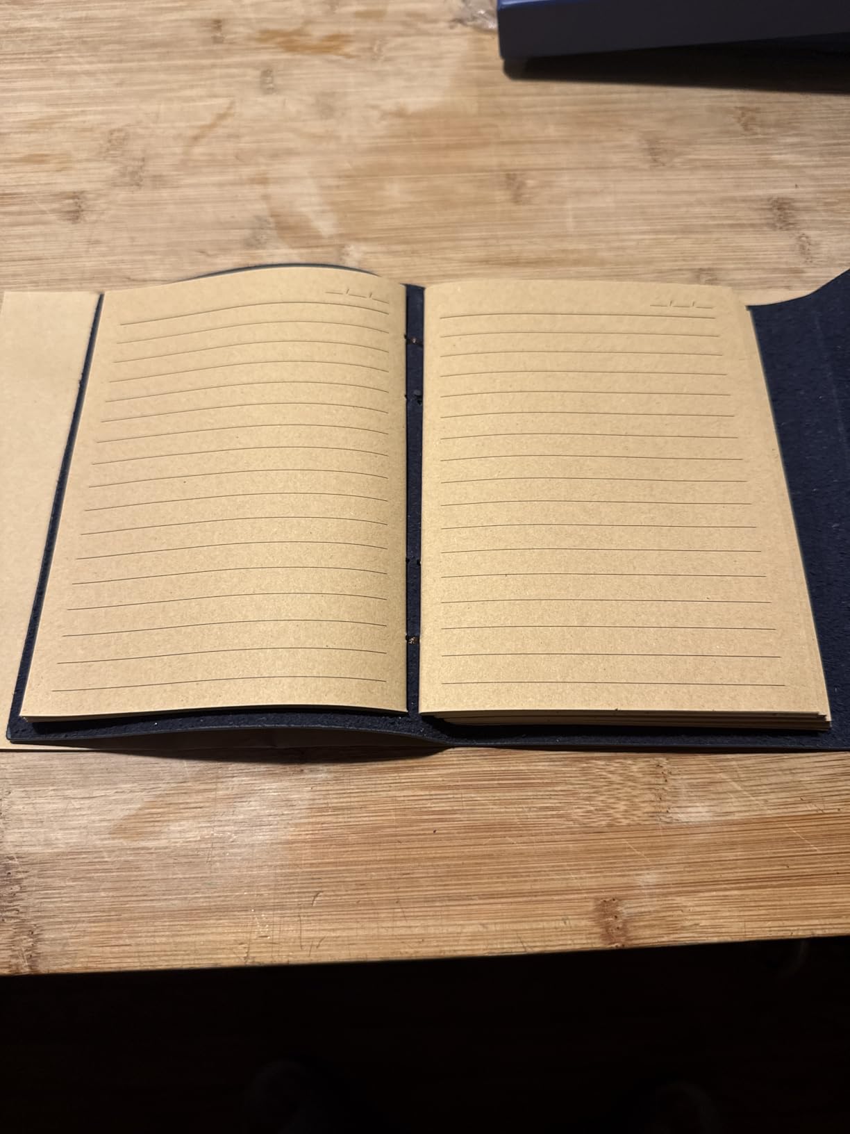 RILIHO Leather Journal Notebook - Genuine Leather Journals for Writing 260 Pages 5x7.1 Inches Vintage Journal For Man and Women Gifts For Man Artist,Travel Journal,Brown customer photo 1