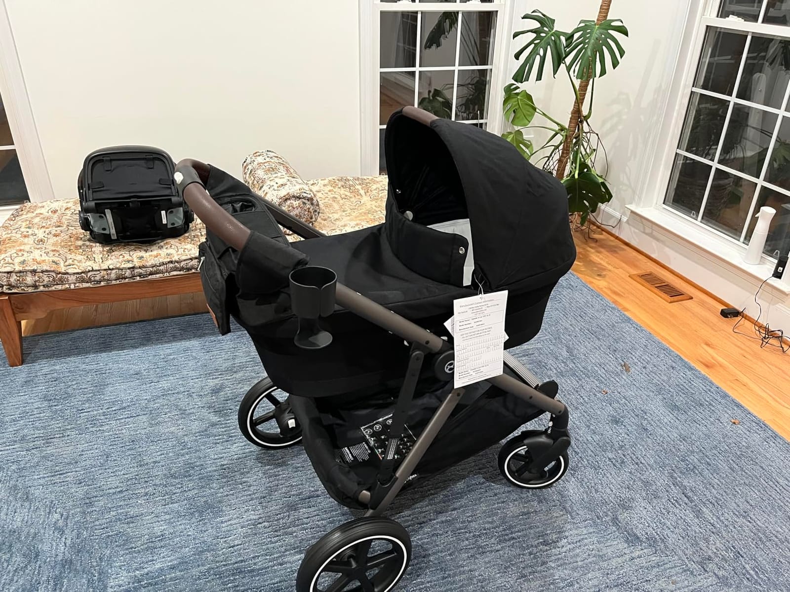 Cybex Gazelle S Stroller Modular Double for Infant and Toddler - Seashell Beige customer photo 1