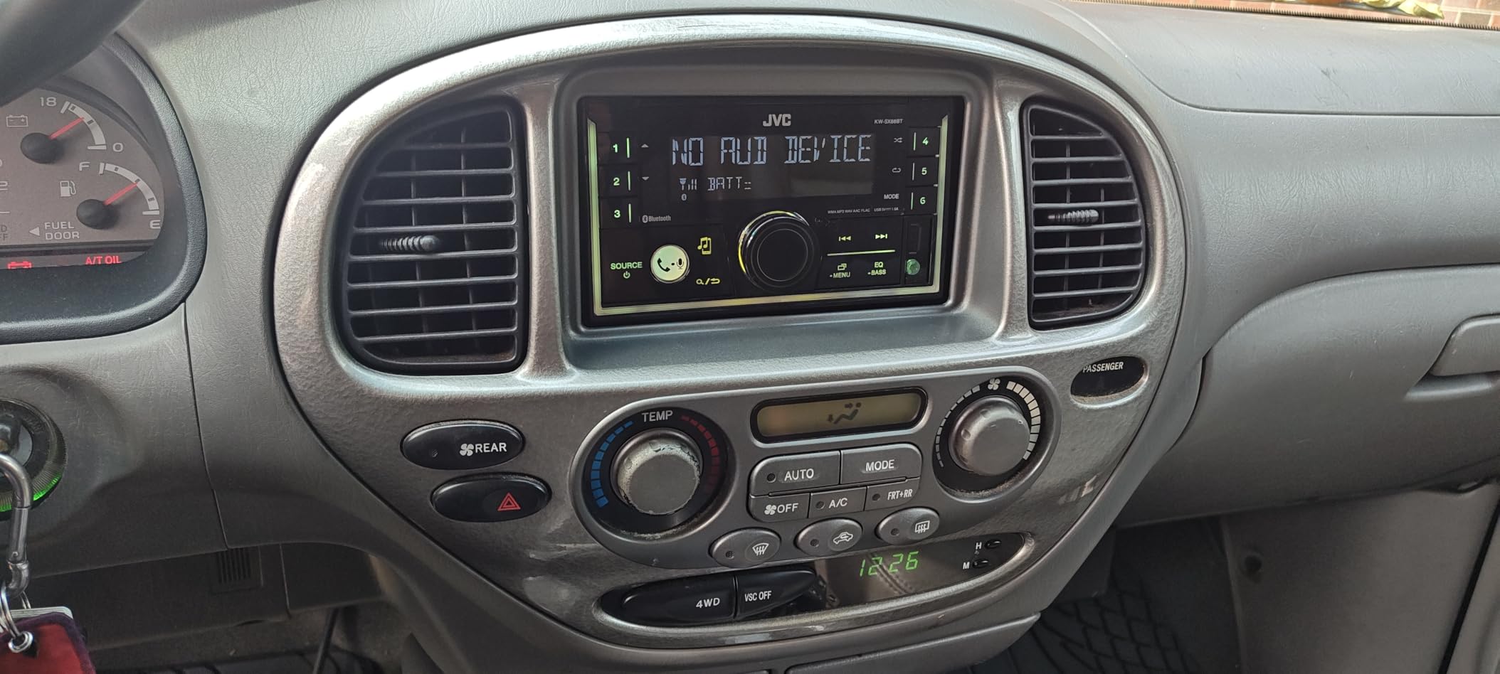 JVC KW-SX88BT Bluetooth Double DIN Car Stereo, 200W Digital Stereo Receiver, AM/FM Radio, Dual Phone Connection, 13-Band EQ, 1.5A USB & AUX Inputs, Custom Color Illumination, Shallow Chassis customer photo 2