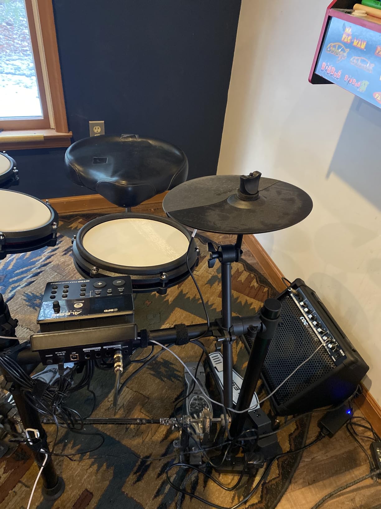 Coolmusic Drum Amplifier 30W, Wireless Electric Drum Speaker customer photo 1