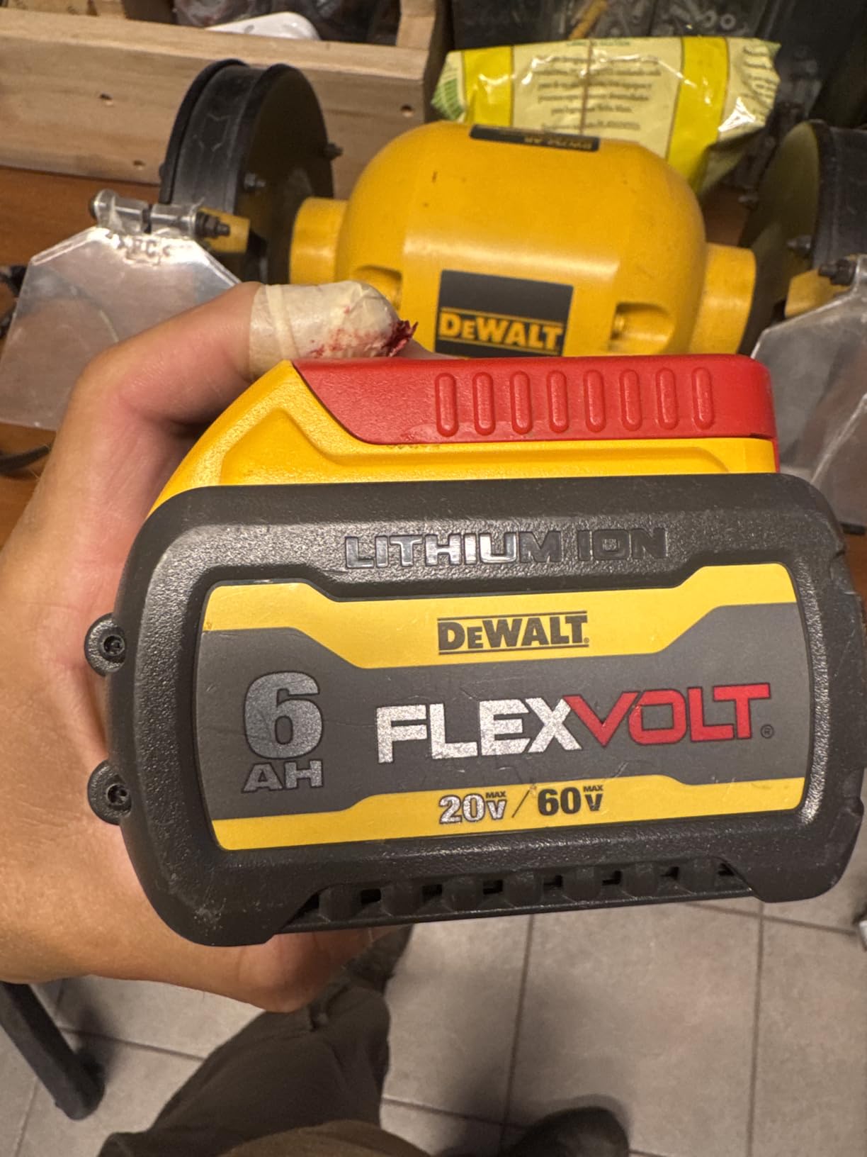DEWALT 20V MAX* Belt Sander, Cordless, Brushless, Tool Only (DCW220B) customer photo 2